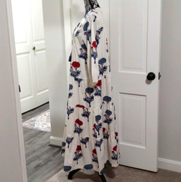 🌺HTF Pink Chicken🌺 - Indira Cotton Dress - Picture 7 of 16